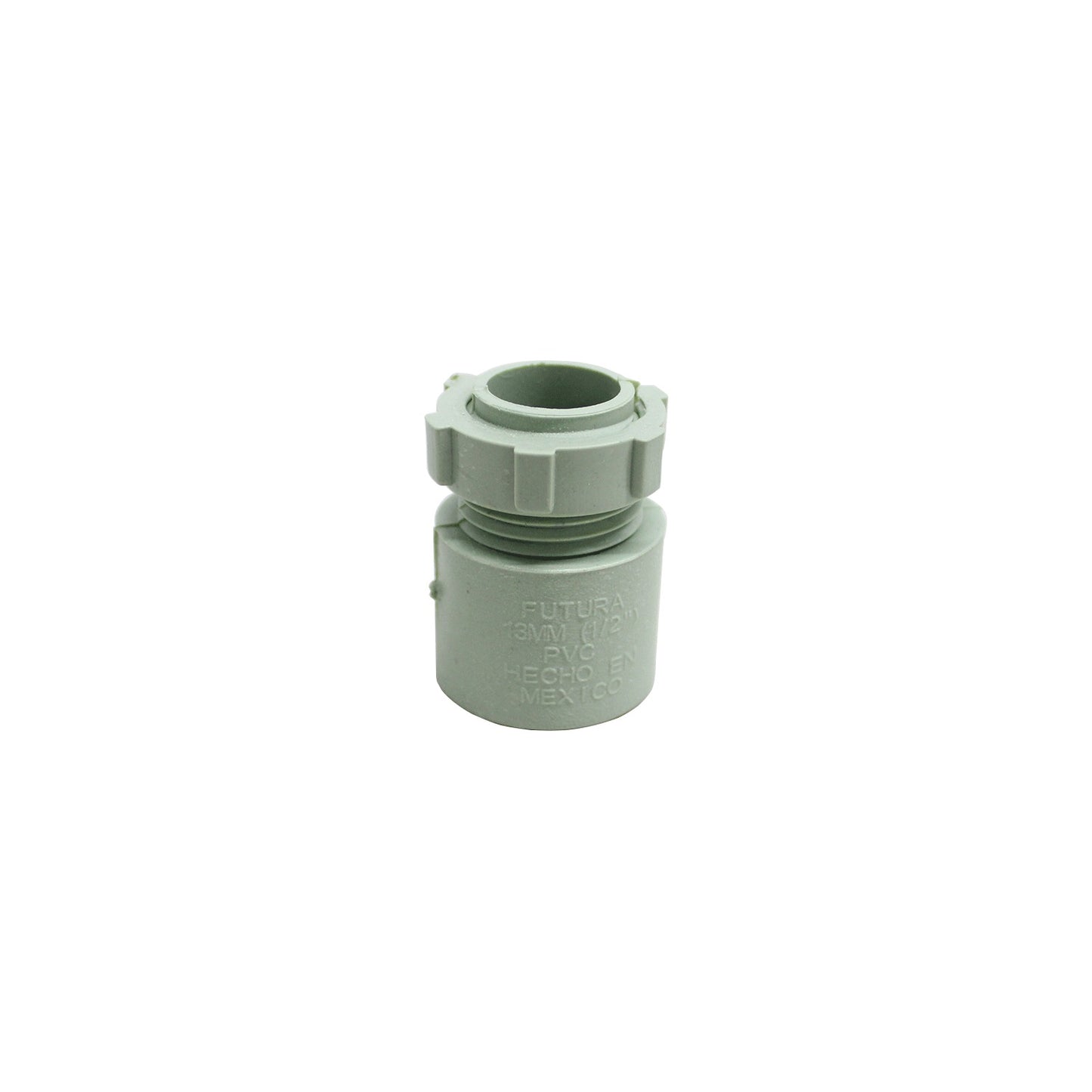 ADAPTADOR CONECTOR CONDUIT PVC C/T VERDE 1" FUTURA 29-277-023