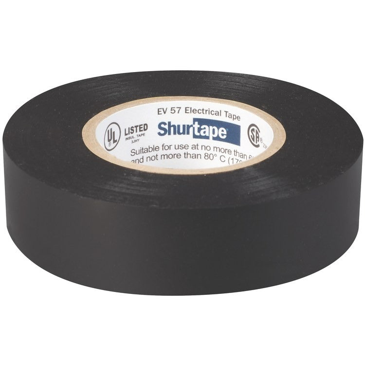 CINTA DE AISLAR USO GENERAL NEGRA SHURTAPE EV57 200782