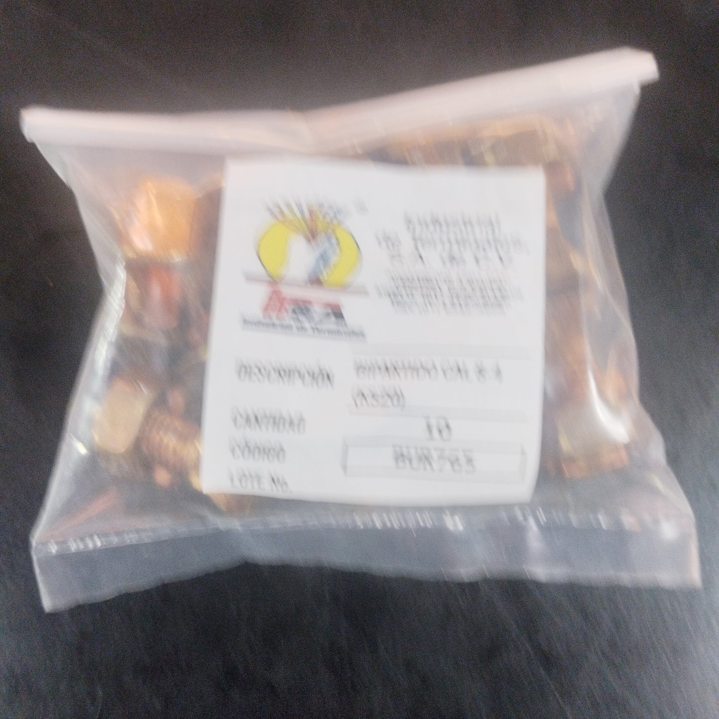 CONECTOR BIPARTIDO. CAL. 8-4