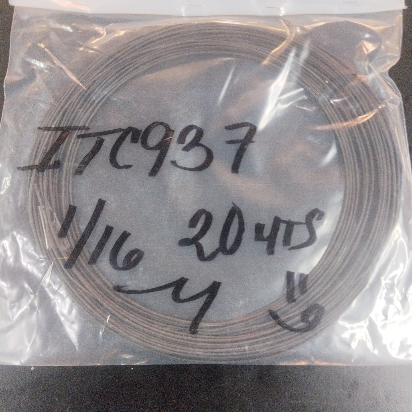 Tubo termocontractil 1/16" Negro (ITC937)