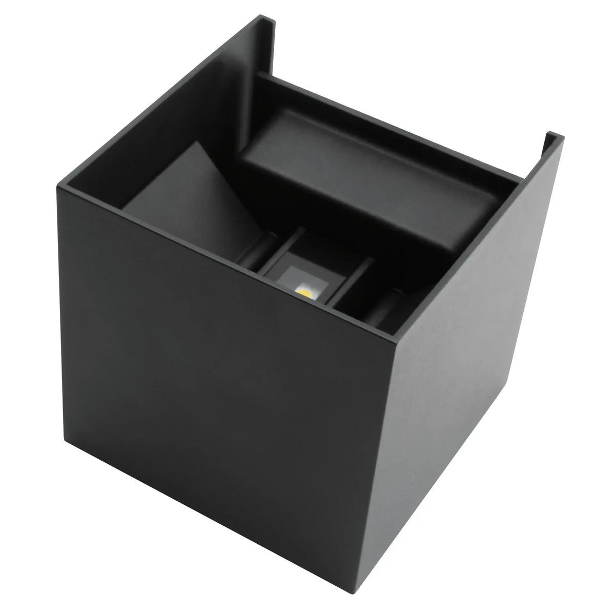 LÁMPARA LED MURO PARED CUBO DOBLE ANGULO AJUSTABLE 6W 30K LUZ CÁLIDA ARTLITE ADE-021