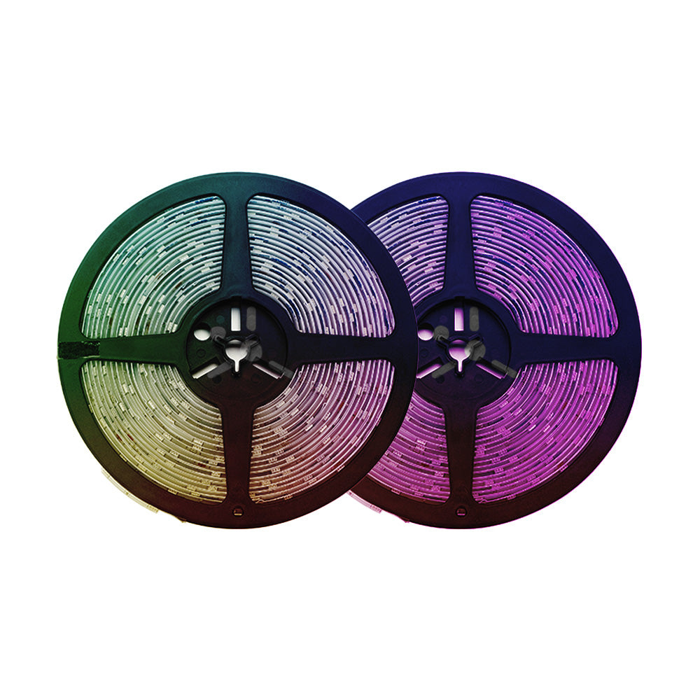 TIRA LED PARA INTERIORES RGB NEGRO 35W 100-240V 20M 35TIRLEDRGBVCDBT2M