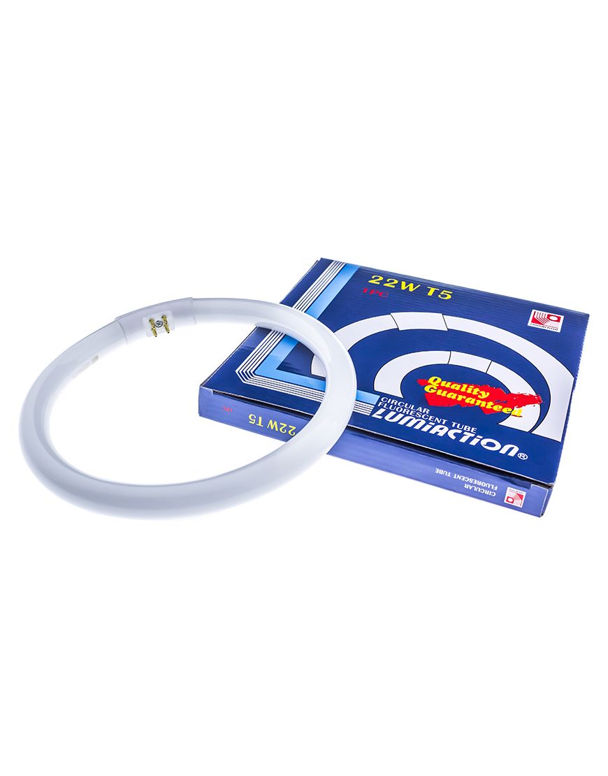 Tubo Lampara Fluorescente Circular T5 Luz De Dia 22w Lummi