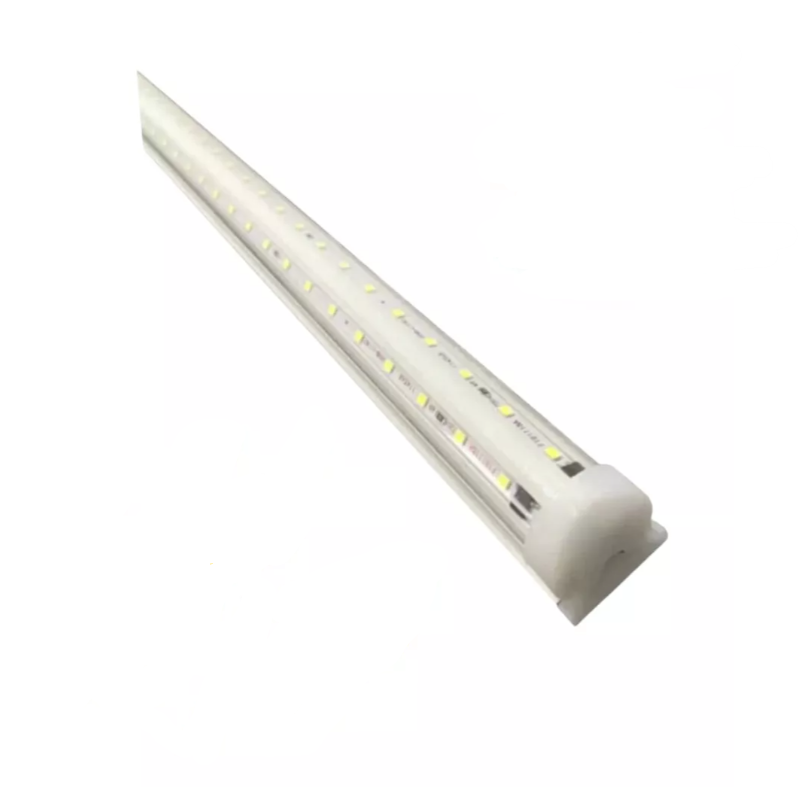 REGLETA PLASTICO 2 TIRAS 120CM TRANSPARENTE 40W