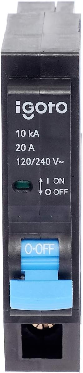 INTERRUPTOR TERMOMAGNETICO 1 POLO 20A