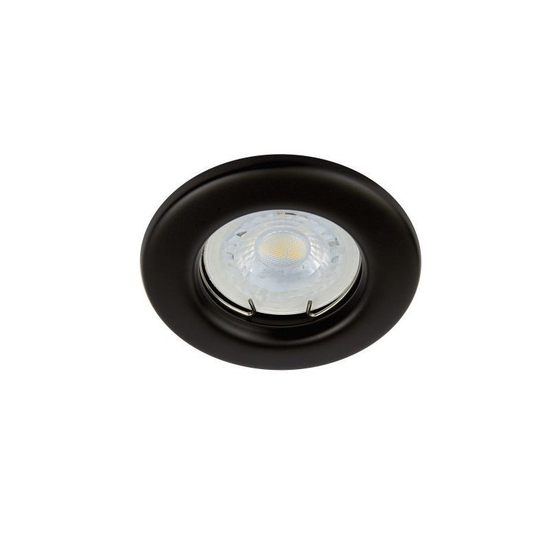 SPOT EMPOTRADO NEGRO GU10 / GU5.3 TECNOLED BA-RDL-200N