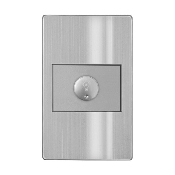 PLACA CONTACTO ATENUADOR 100W 90-260V GRIS ARTLITE