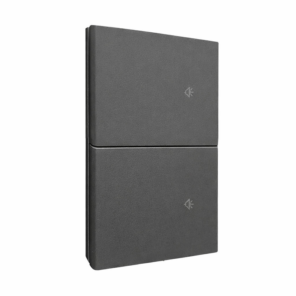 APAGADOR DOBLE GRIS OXFORD SMART WIFI CON NEUTRO LUXURY ARTLITE APL-416