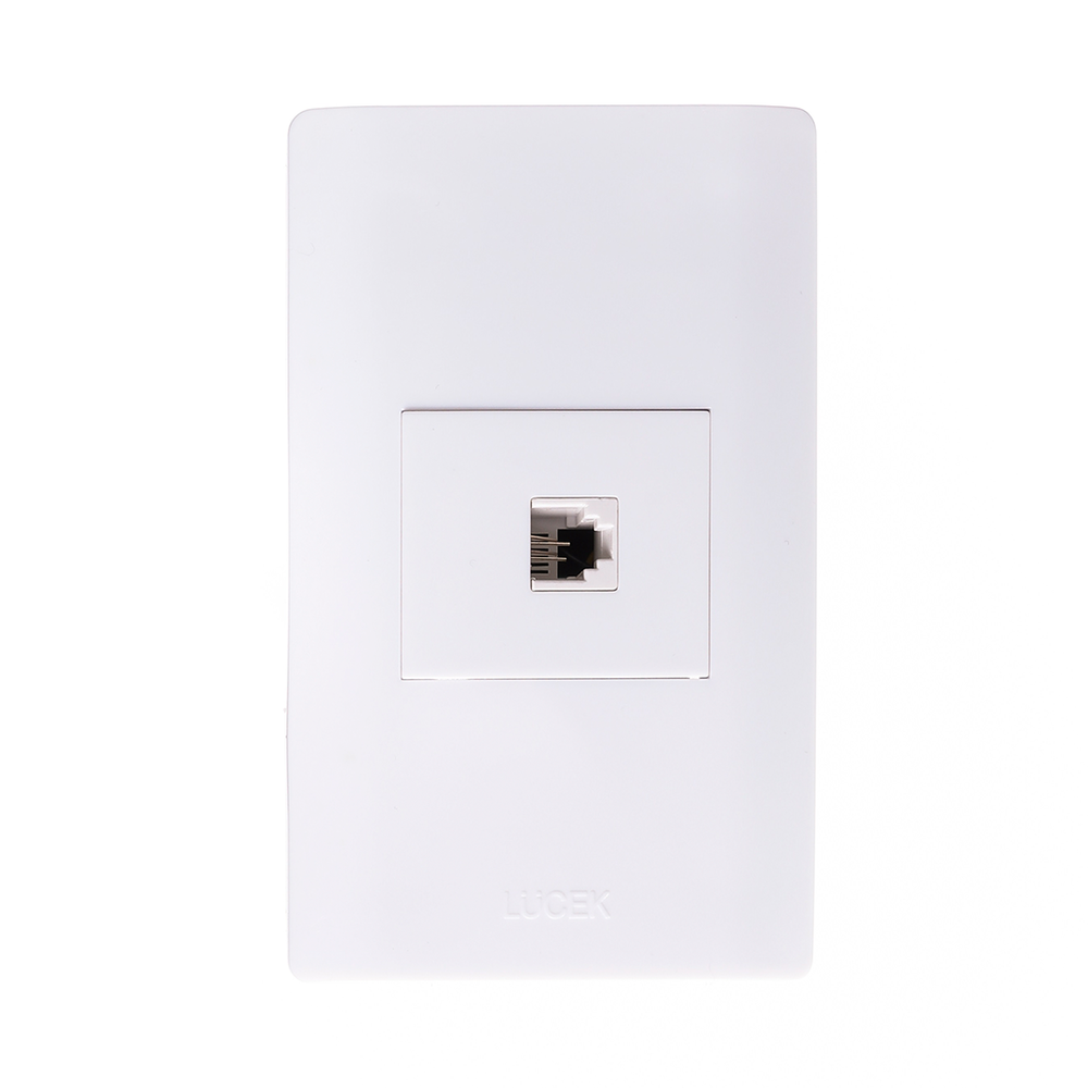 PLACA CON TOMA DE TELÉFONO