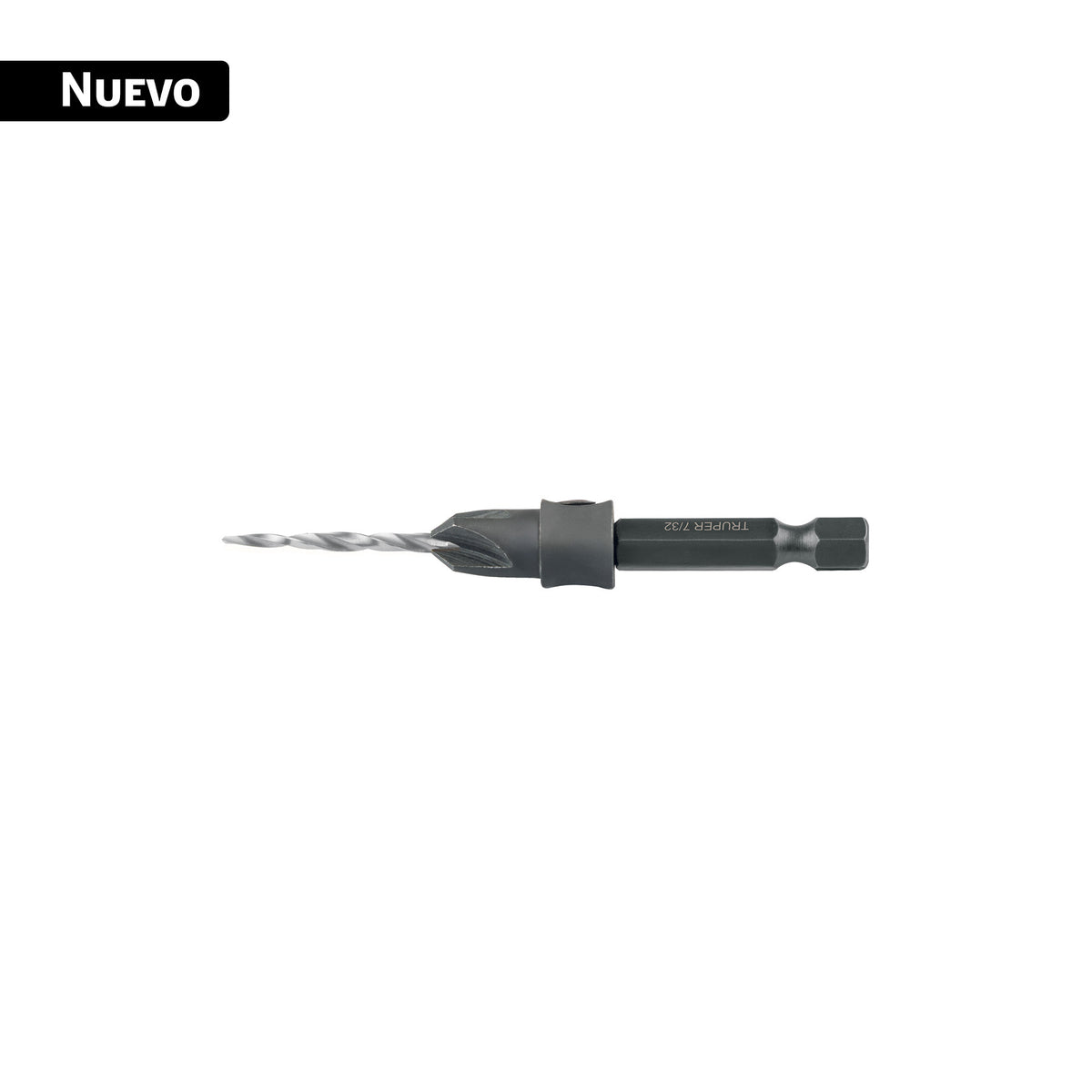 Broca avellanadora #4 para madera, 7/64', TRUPER — foto oficial 1