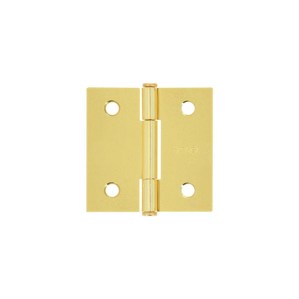 CAJA 10 BISAGRAS ACERO LATONADA 2” 50MM HERMEX 43235 BC-201P