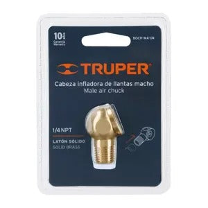 CABEZA INFLADORA DE LLANTAS MACHO TRUPER 19087 BOCH-MA-1/4
