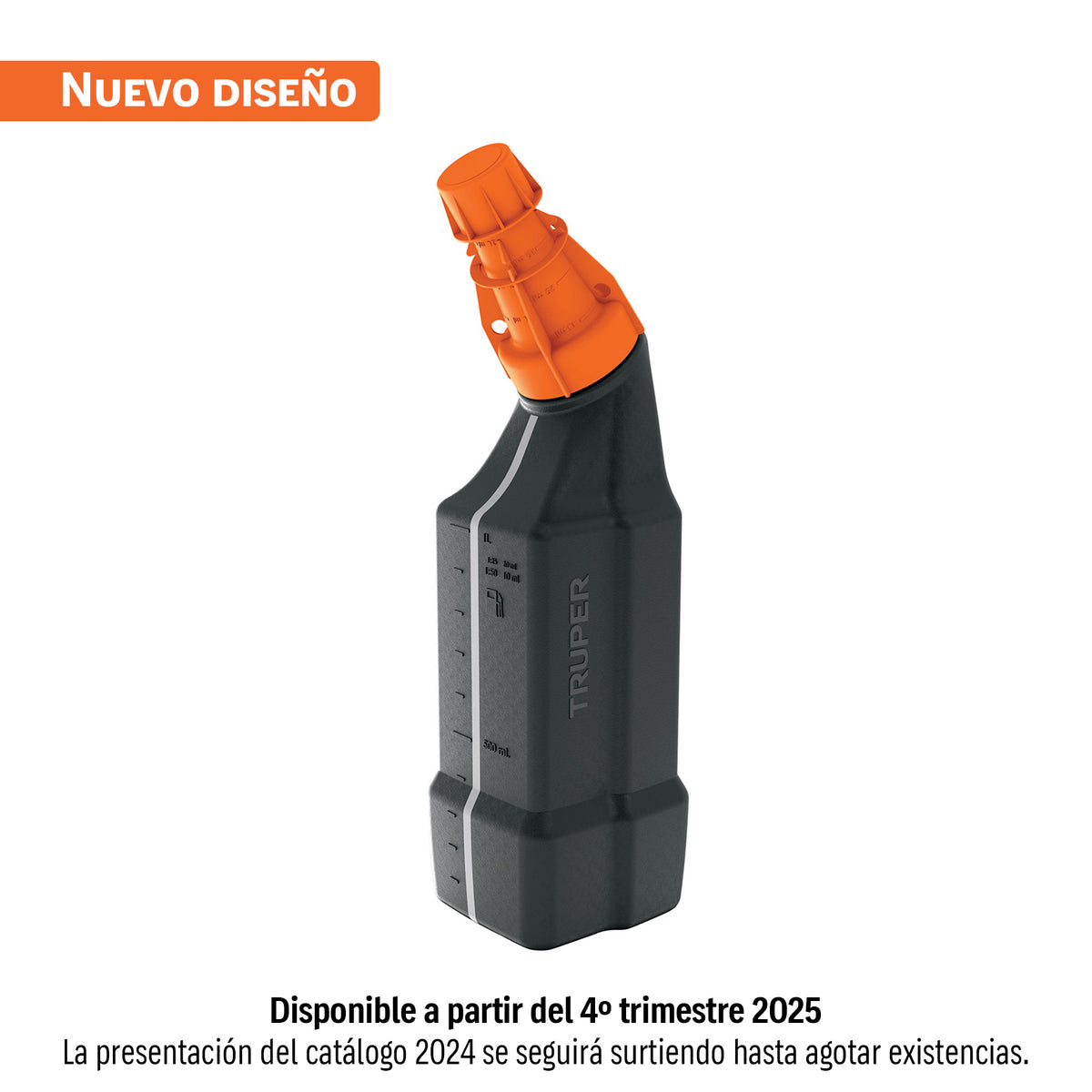 Bote para mezcla de gasolina y aceite, 1 L, TRUPER — foto oficial 1