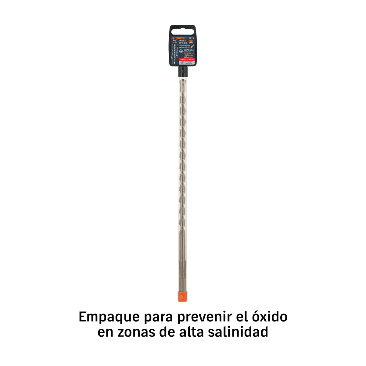 Broca SDS Plus 3/8 x 12', TRUPER — foto oficial 2