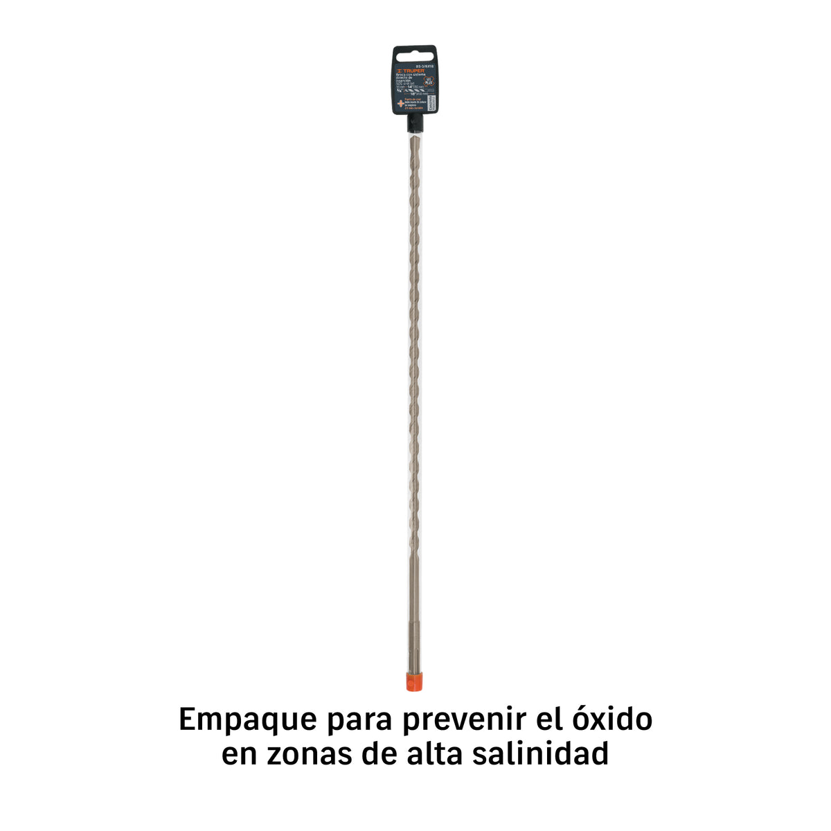 Broca SDS Plus 3/8 x 18', TRUPER — foto oficial 2