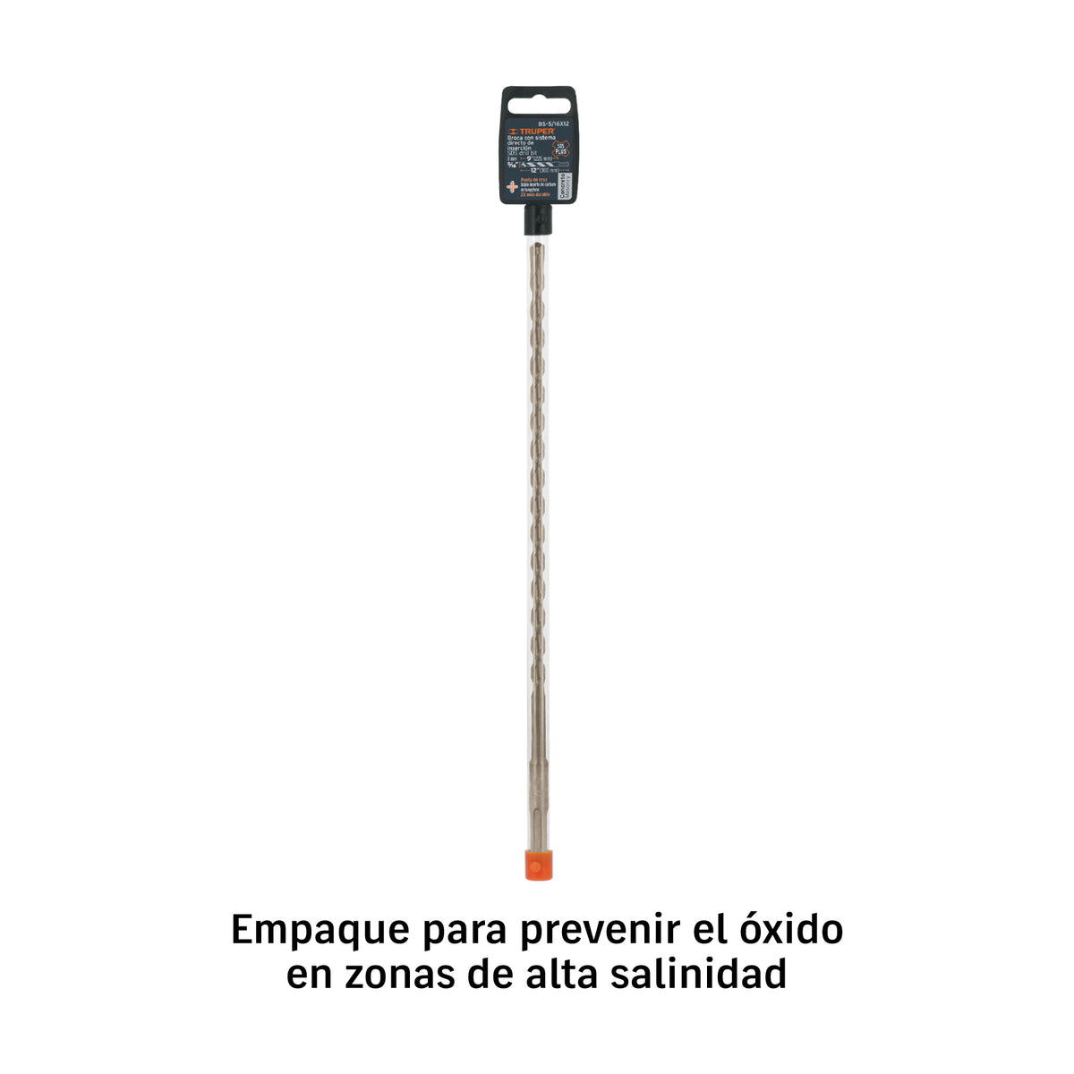 Broca SDS Plus 5/16 x 12', TRUPER — foto oficial 2