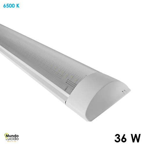 Barra de LED con mica opalina 36W 120V 2200LM 65K
