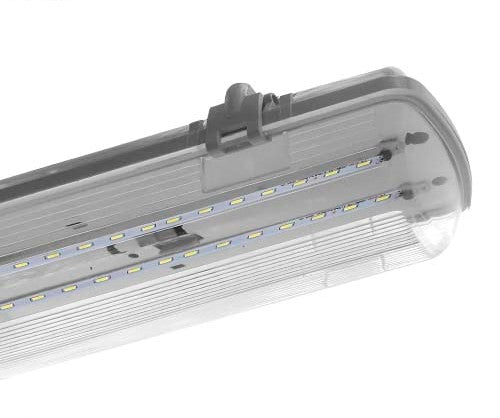 GABINETE TIPO ESTANKA CON DOS TIRAS DE LED INTEGRADAS APV 36w