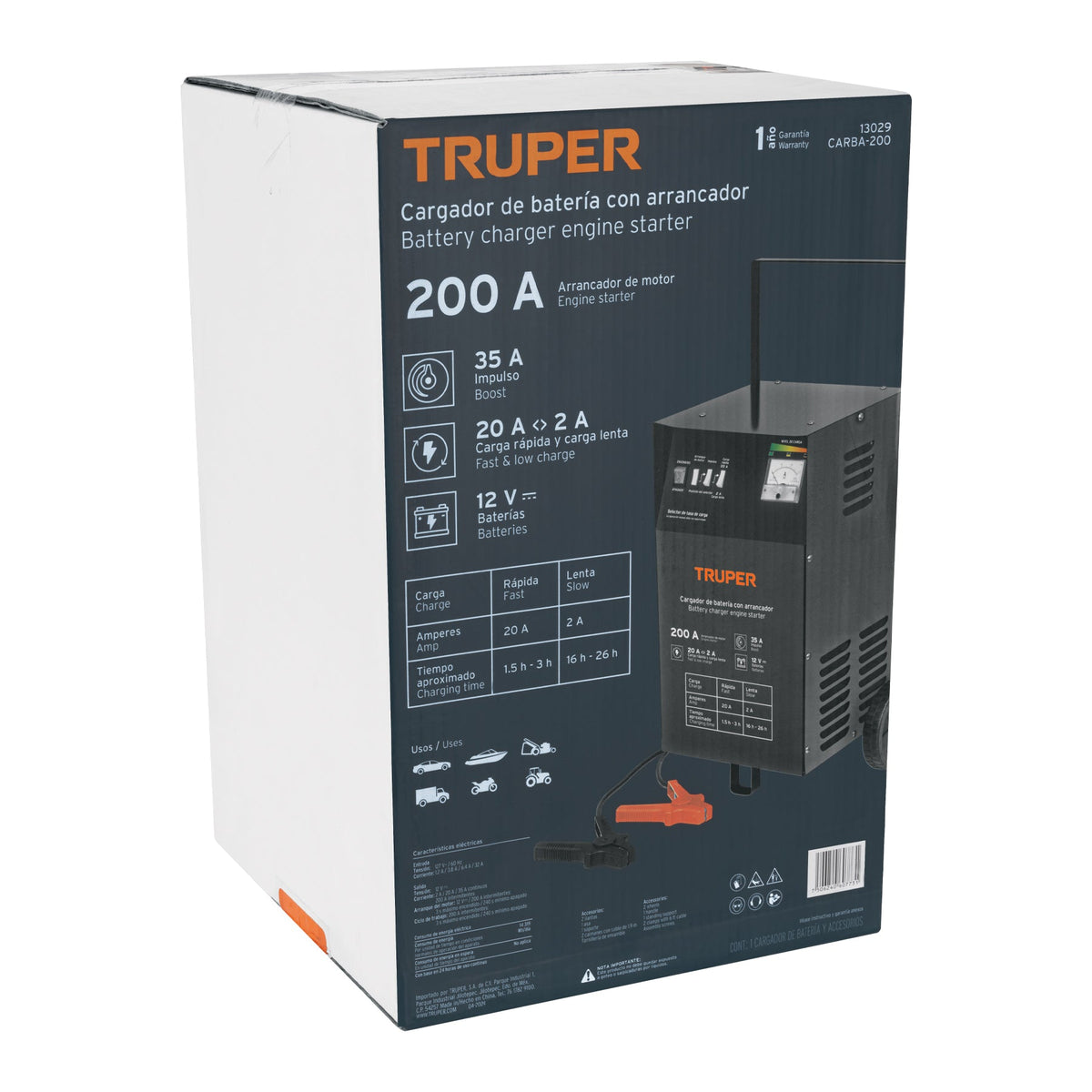 CARBA-200 Truper SKU 13029