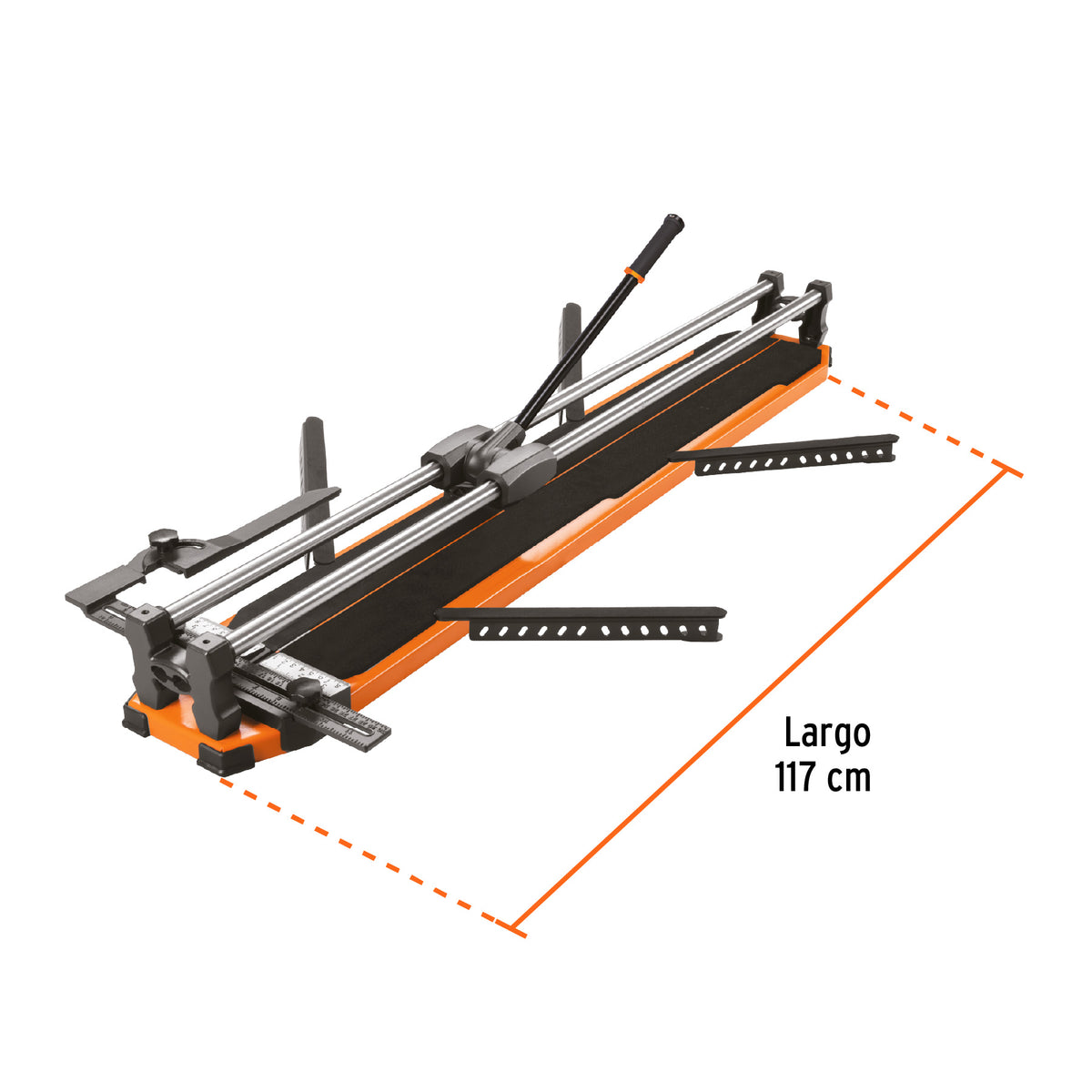 Cortador azulejo 40' (100cm) gran formato c/maletín, EXPERT, Expert, SKU 101242 — vista 4