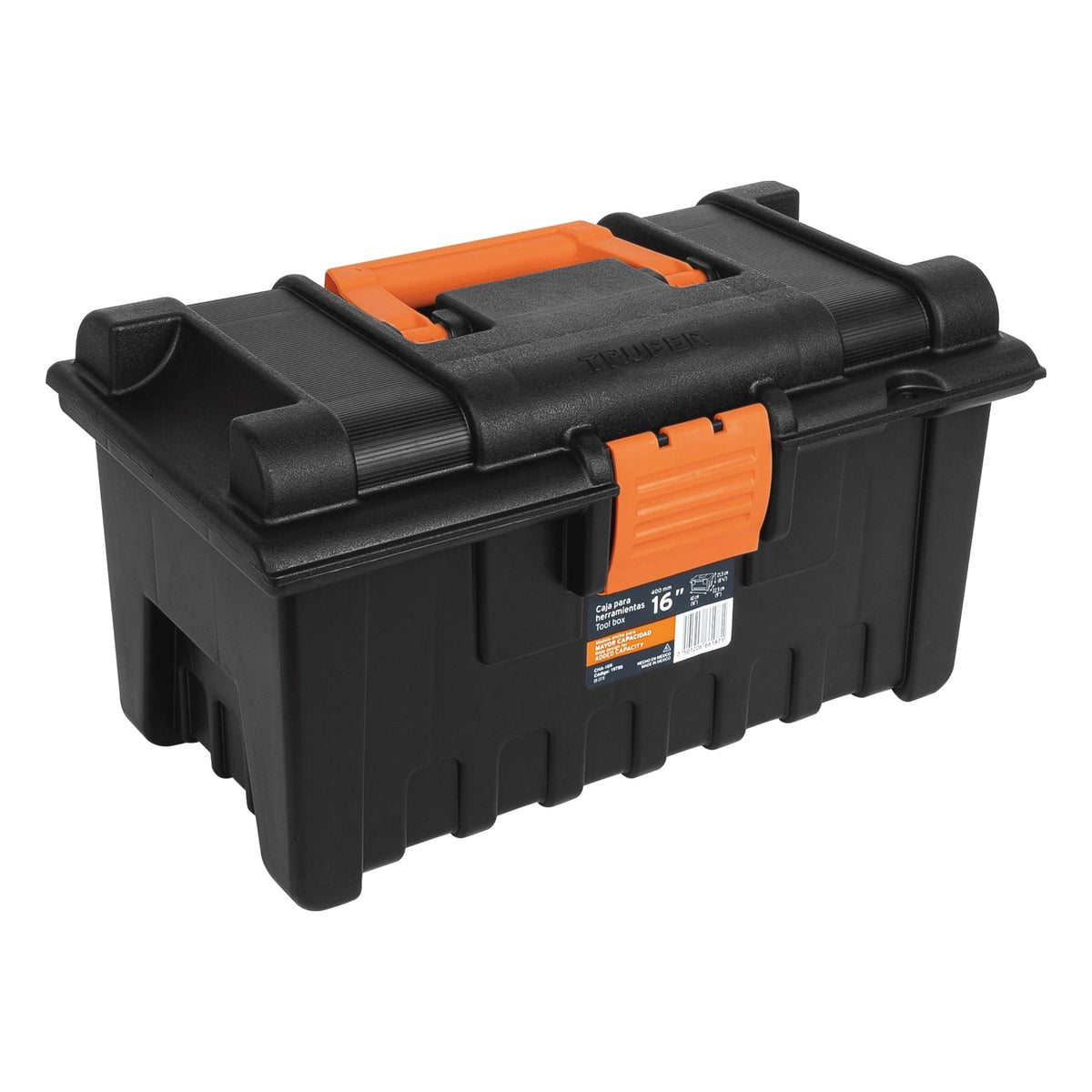 Caja para herramienta de 16' sin compartimentos TRUPER — foto oficial 1