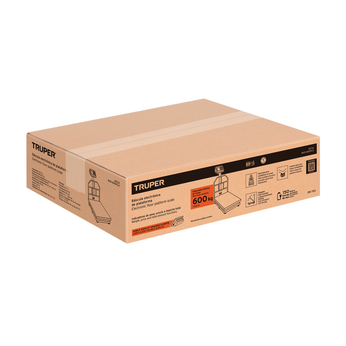 Caja de empaque de repuesto para BAS-600PLA, TRUPER — foto oficial 1