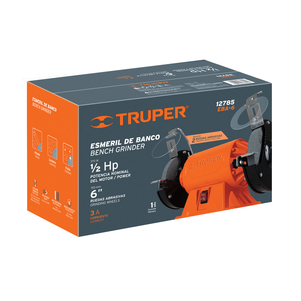 Caja de empaque de repuesto para EBA-6, TRUPER — foto oficial 1