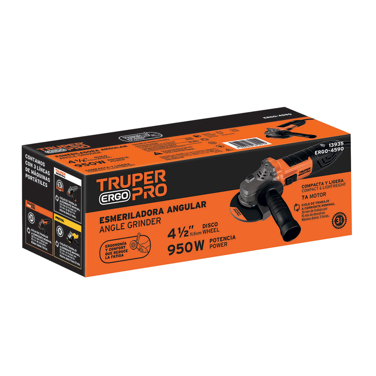 Caja de empaque de repuesto para ERGO-4590, TRUPER — foto oficial 1