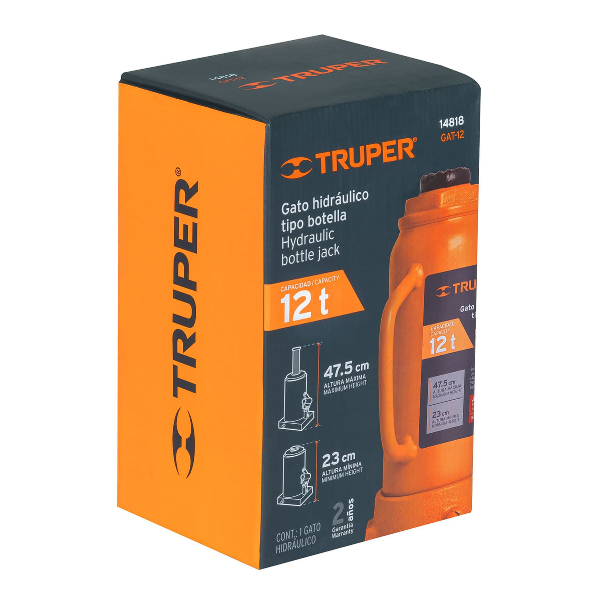 Caja de empaque de repuesto para GAT-12, TRUPER — foto oficial 1