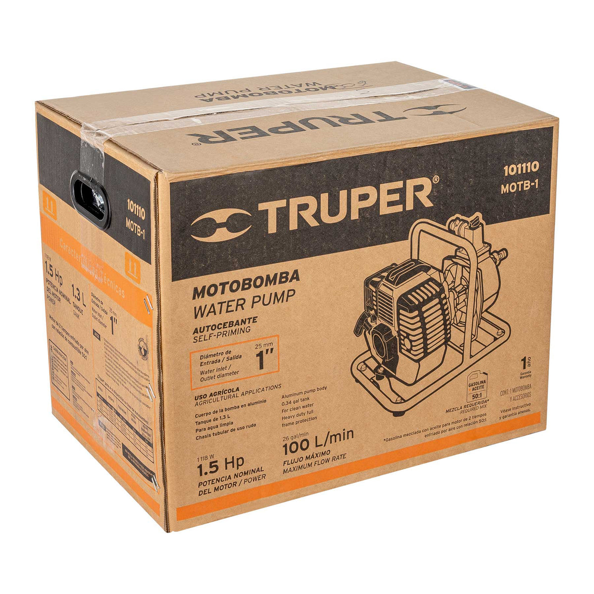 Caja de empaque de repuesto para MOTB-1, TRUPER — foto oficial 1