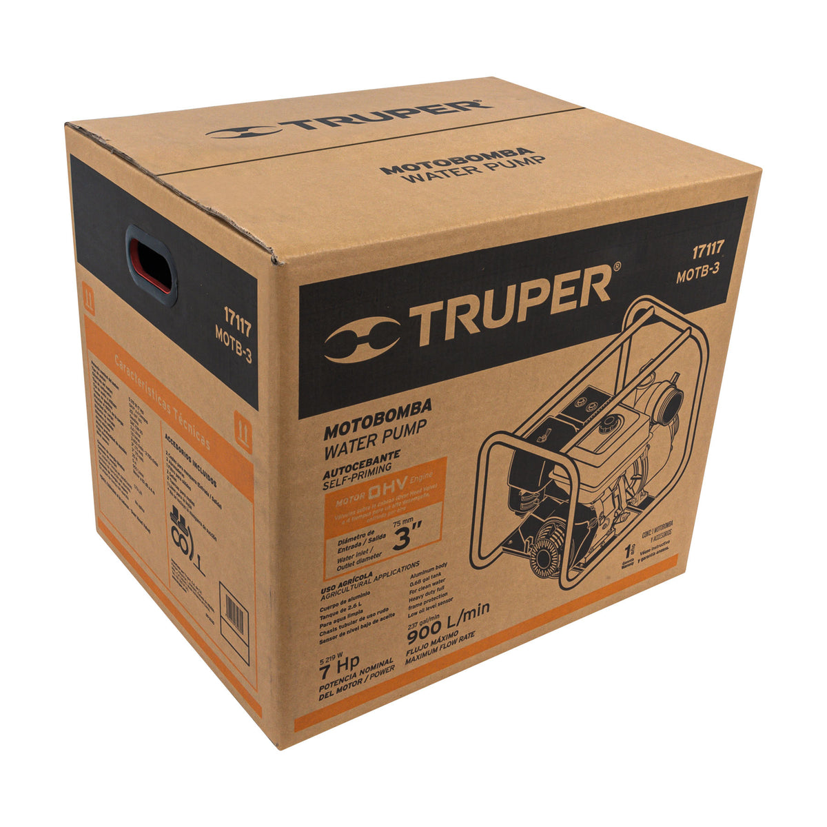 Caja de empaque de repuesto para MOTB-3, TRUPER — foto oficial 1