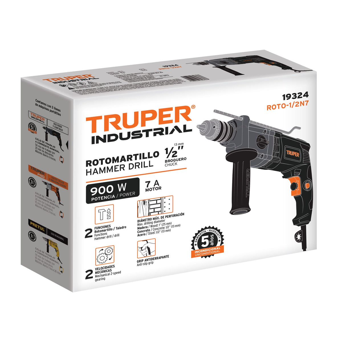 Caja de empaque de repuesto para ROTO-1/2N7, TRUPER — foto oficial 1