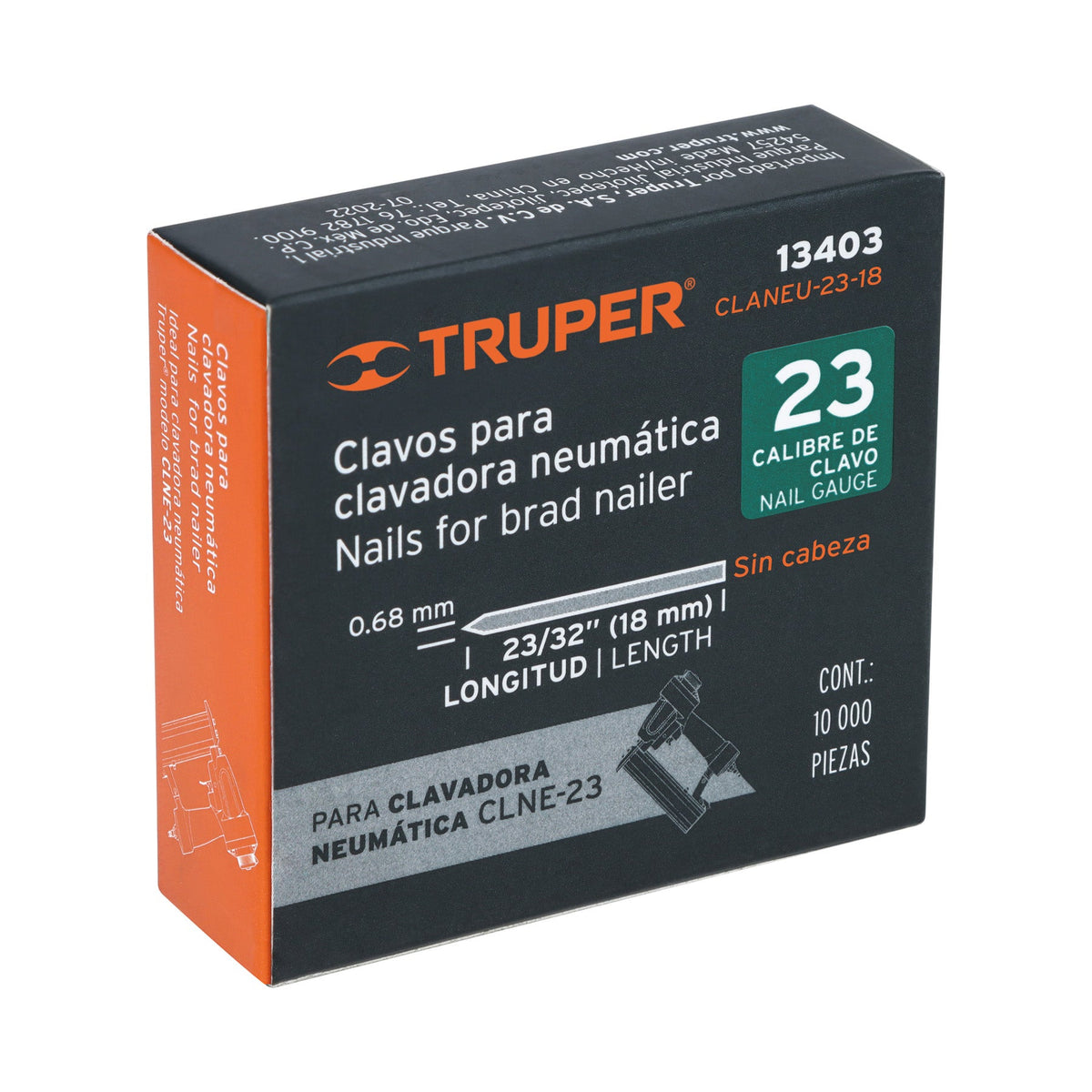 CLANEU-23-18 Truper SKU 13403