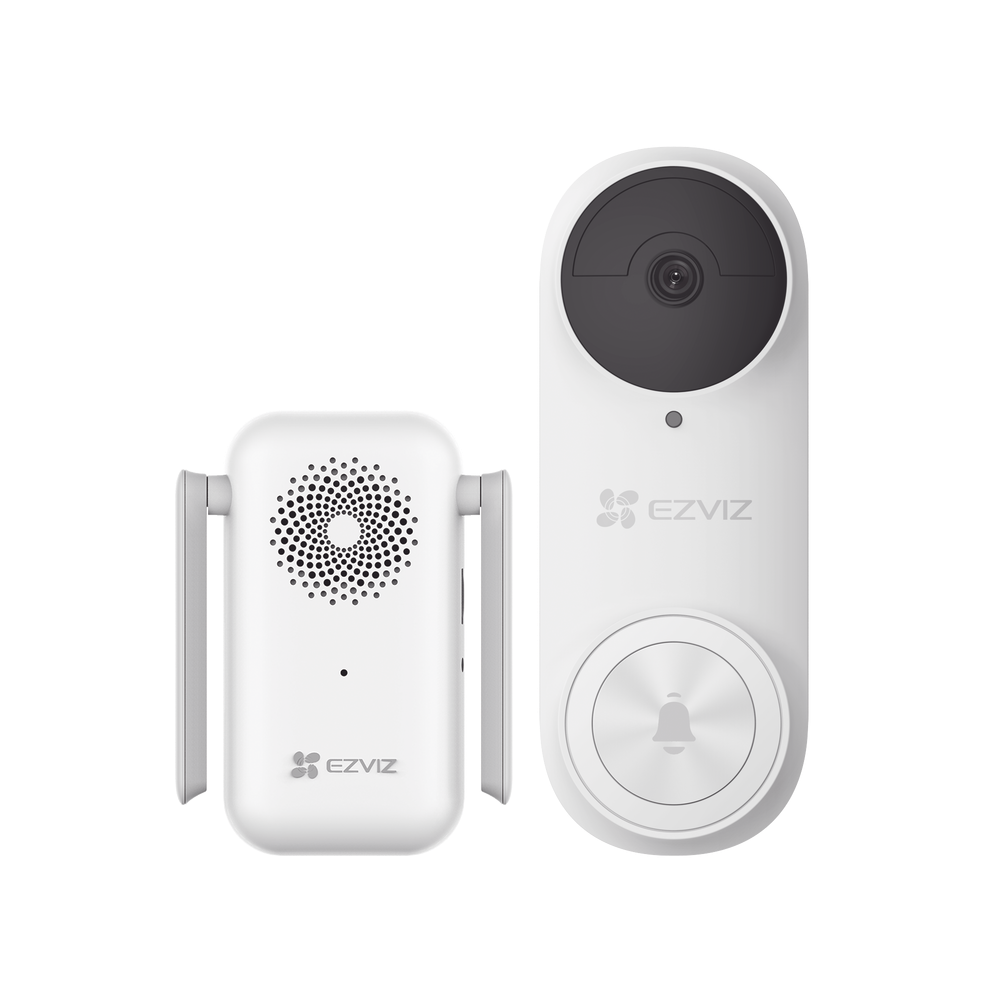 Timbre con Cámara Wi-Fi (Doorbell) de Batería Recargable / Uso Exterior Con Protección (IP65) / Cámara 3 Megapíxel / Llamada a la App / Incluye Timbre Para Interior Con Timbres Seleccionables / Ranura