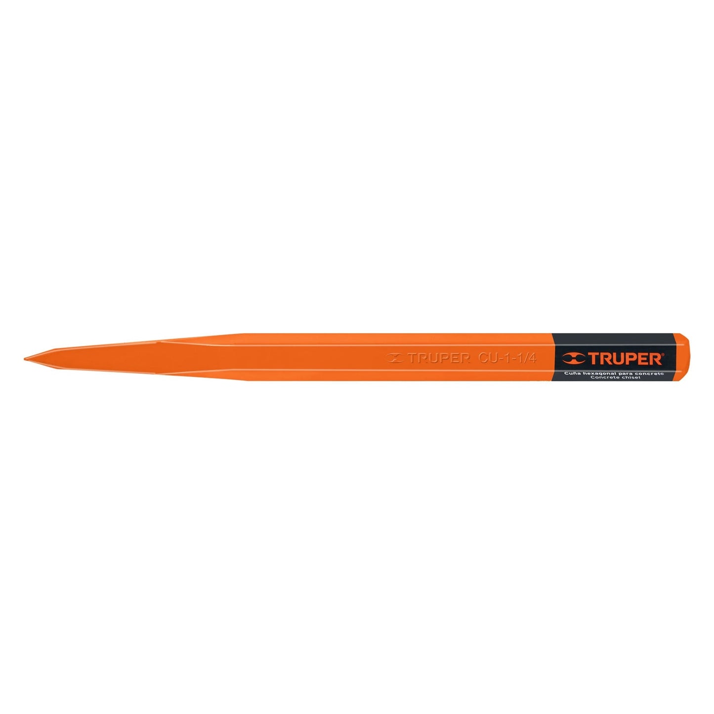 CUÑA PARA CONCRETO, 1-1/4" TRUPER 13059 CU-1-1/4