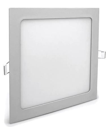 PANEL LED SLIM EMPOTRADO CUADRADO 18W LUZ FRIA EMPOTRABLE