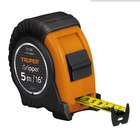 FLEXOMETRO GRIPPER CONTRA IMPACTO 5 MTS CINTA 19MM FH-5M