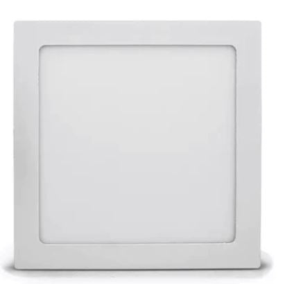 PANEL LED SLIM EMPOTRADO CUADRADO 24W LUZ CALIDA