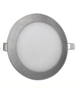 Luminaria Empotrar LED Circular 85mm Diámetro Corte 70mm Gris 3W 85-265V 138LM 30K PLEDC3W30KG