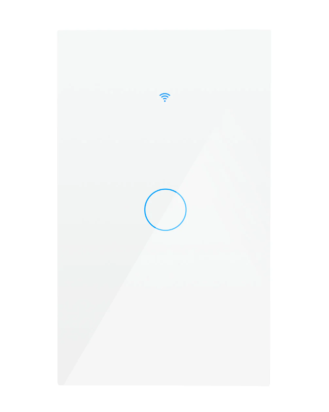 APAGADOR SMART WIFI 1 BOTON BLANCO SIN NEUTRO ICON ICAPAINT01BLSN