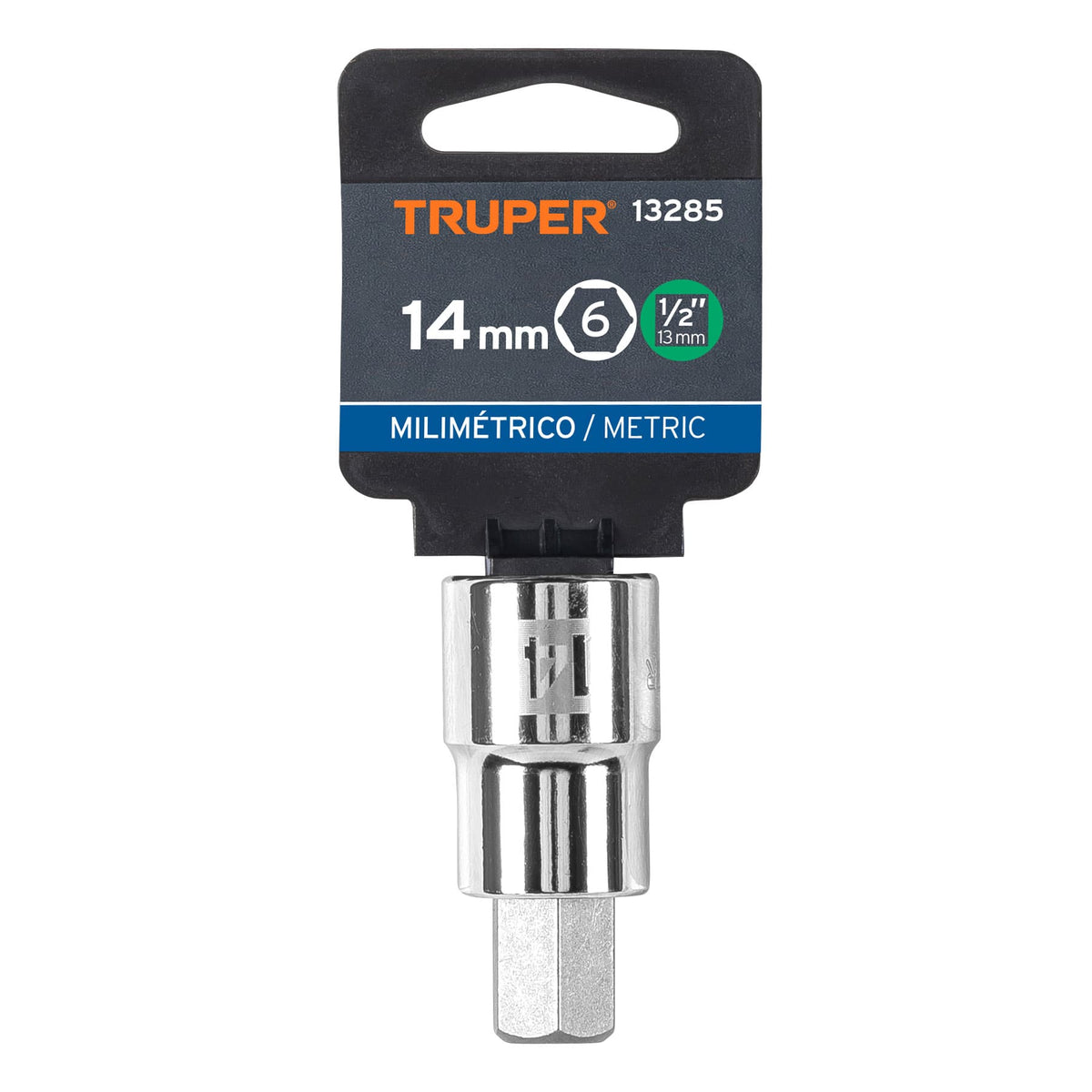 Dado punta hexagonal de 14 mm cuadro 1/2' TRUPER — foto oficial 2