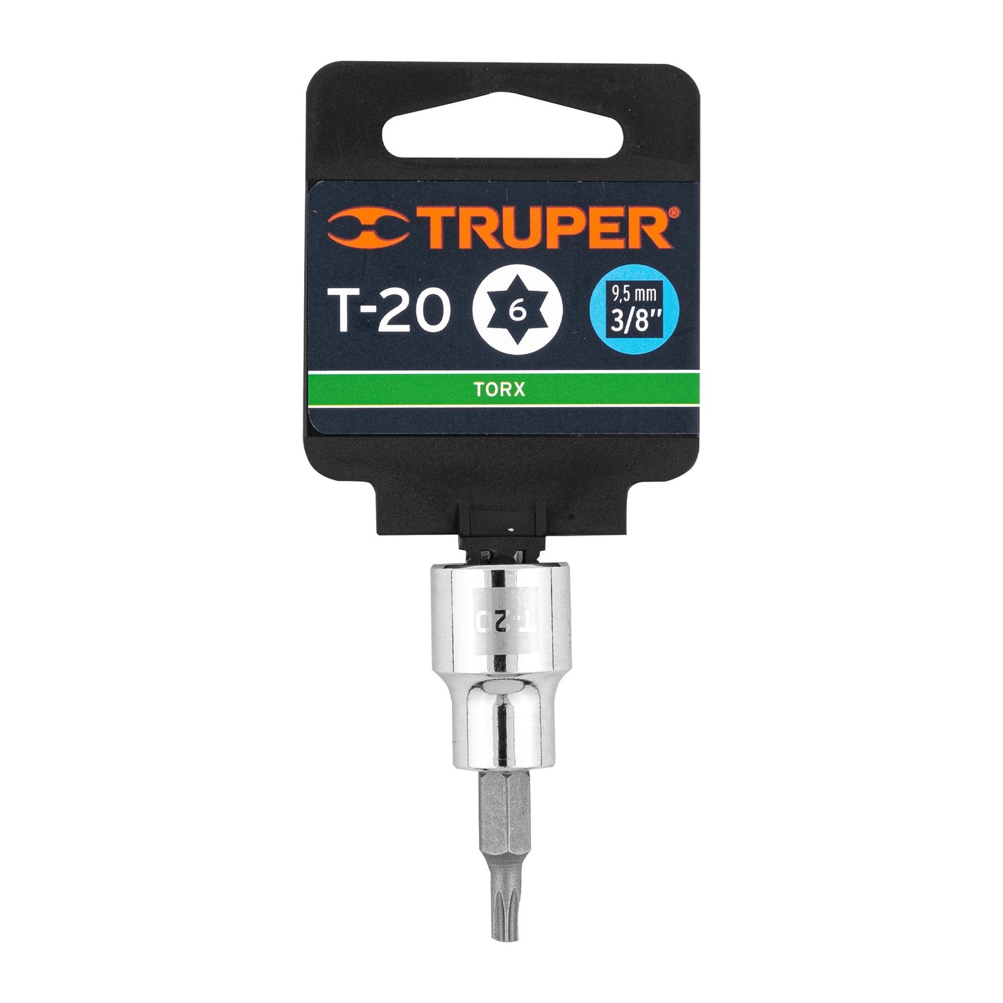 DADO TORX T-20 3/8" TRUPER 13570 D-523920-W