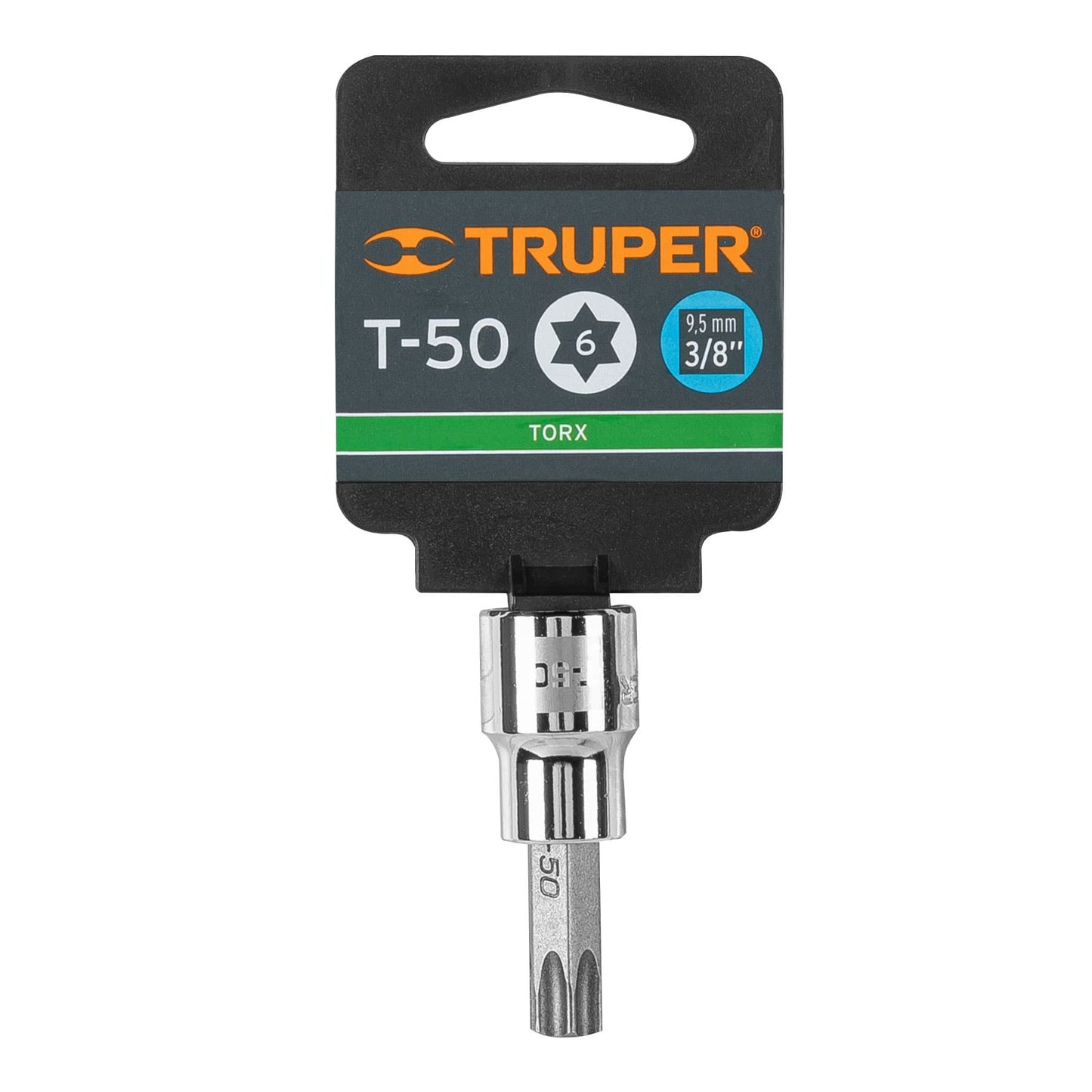 DADO TORX T-50 3/8" TRUPER 13576 D-523950-W