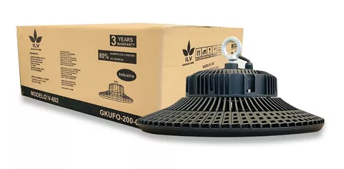 Campana Ufo LED SMD 200W 85-265V 18000LM 60K