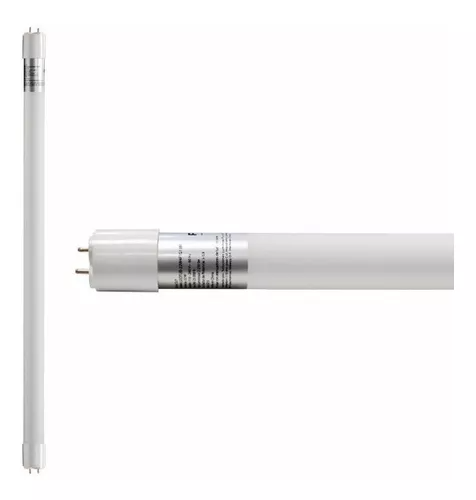 Tubos LED T8 Opalino Conexión 2 1.20mts 18W 127V 1600LM 65K G13 Geopower