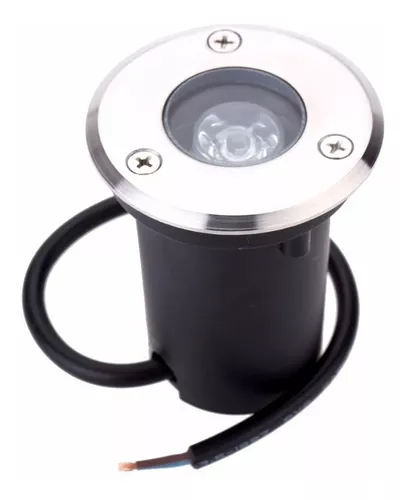 SPOT EMPOTRADO DE PISO LUZ CÁLIDA 1W 110-227V 70LM 30K