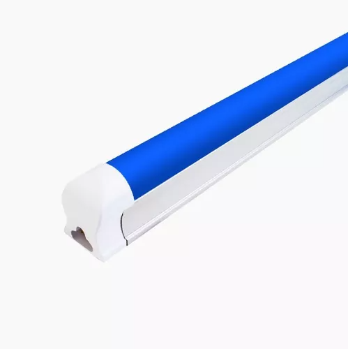 Tubo LED Integrado T8 18w 120cm Smd2835 Azul 85-265V 1500LM T8I12018WPBL AZUL