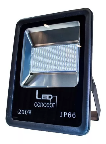 Reflector LED Smd Slim Luz Blanca Foco Proyector Flood 200W 110-277V 18000LM 64K
