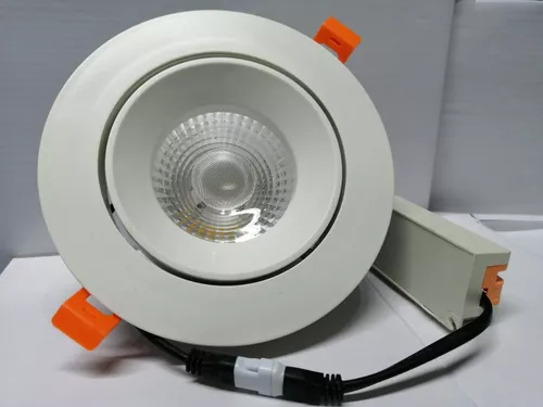 Spot Techo Empotrable Dirigible Cob LED Luz Cálida 15W 90-277V 30K DLC15W148WW