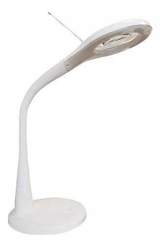 LAMPARA LED DE ESCRITORIO CON LUPA 7W 100-240V 360LM 50K